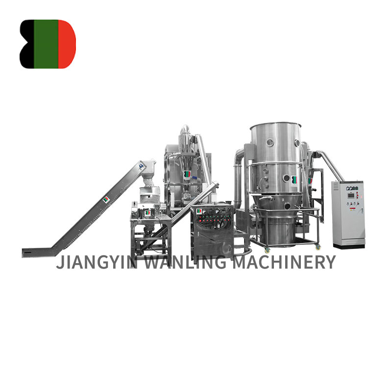 WFL Cocoa Granule صنع حبيبات سرير السوائل